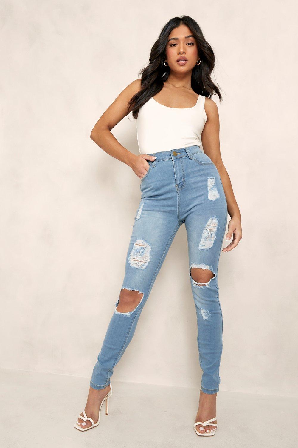 Petite Jean skinny dechire